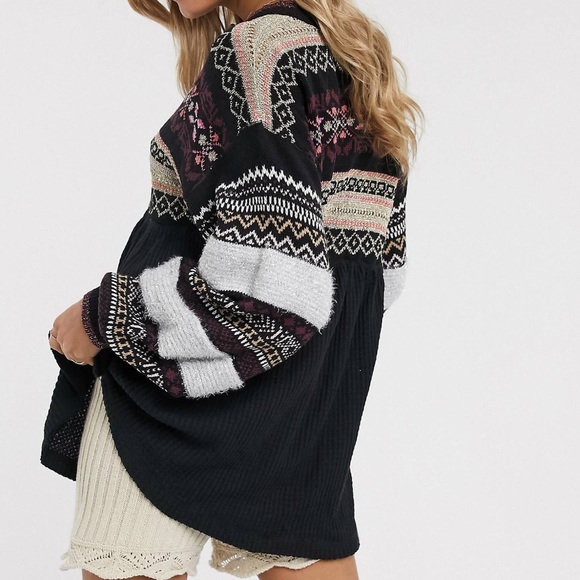 Free People Cozy Cottage Sweater - Picture 2 of 10